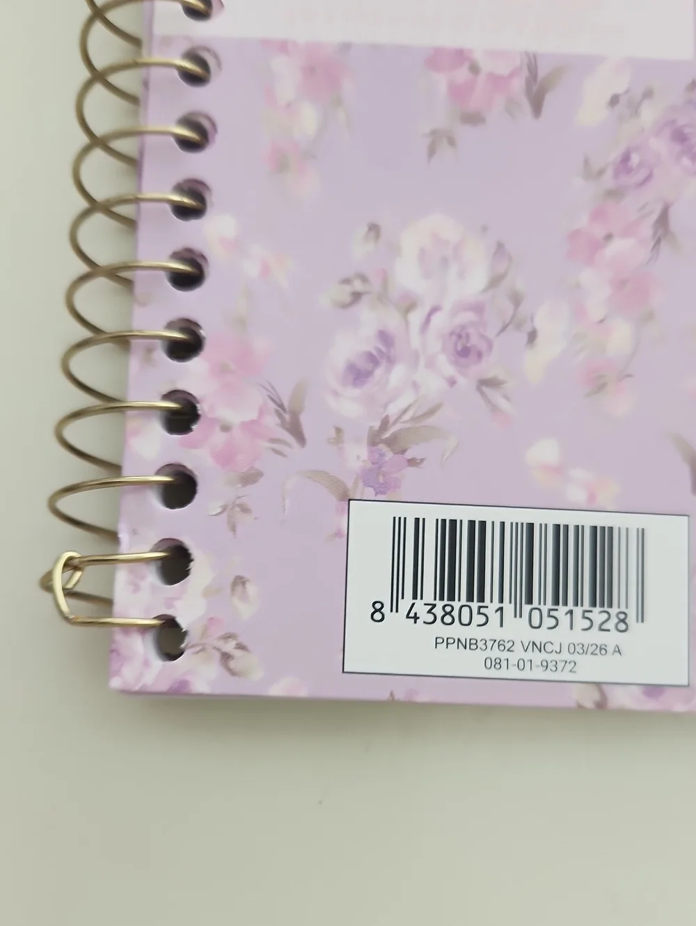 🩷🎯 LoveShackFancy x Target - Yoobi Purpl Rose Floral Wide Ruled Notebook New